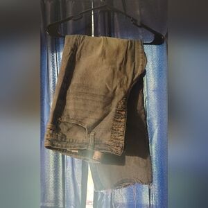 Distressed Blue Denim Jeans